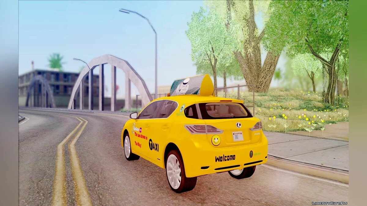 Lexus CT 200h Таксі / GTA San Andreas