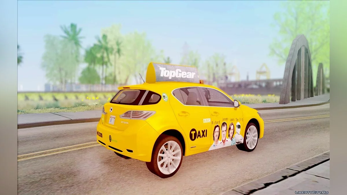 Lexus CT 200h Таксі / GTA San Andreas