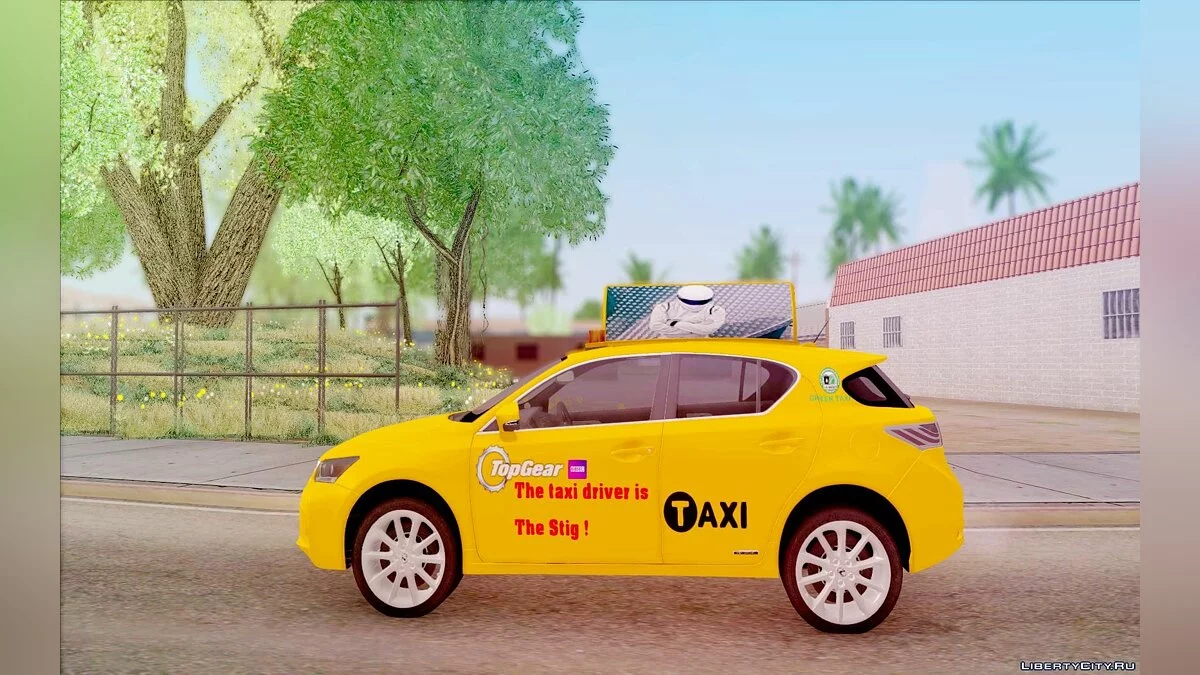Lexus CT 200h Таксі / GTA San Andreas