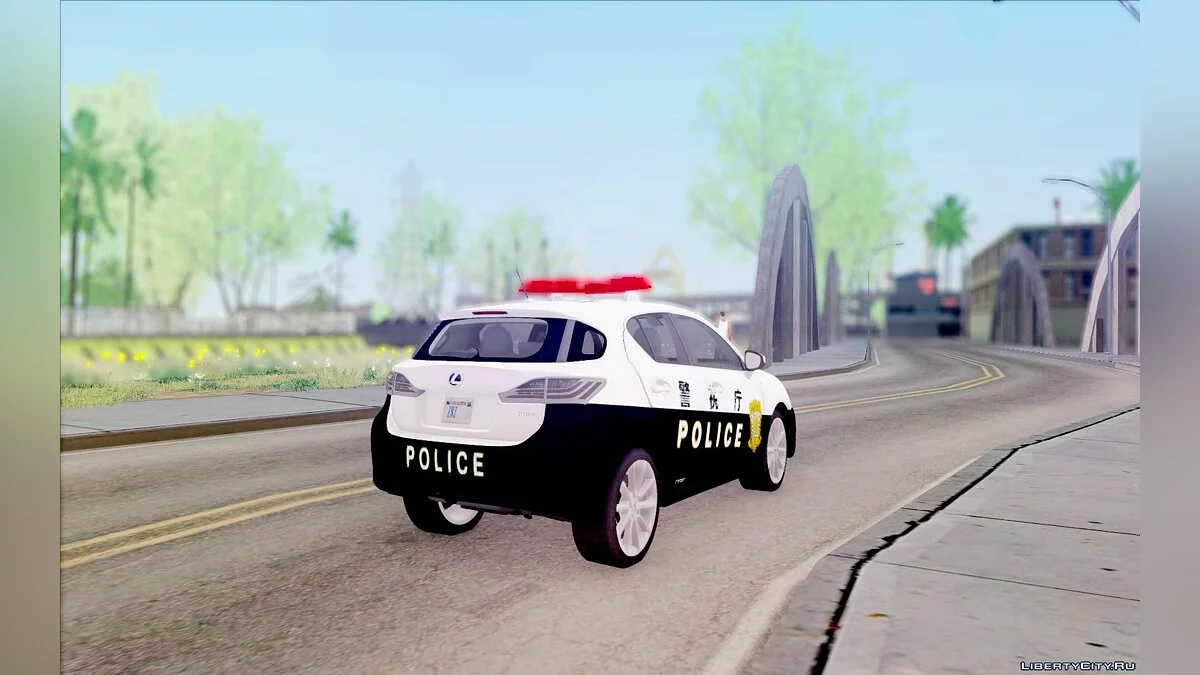 Lexus CT200H Japanese Police / GTA San Andreas
