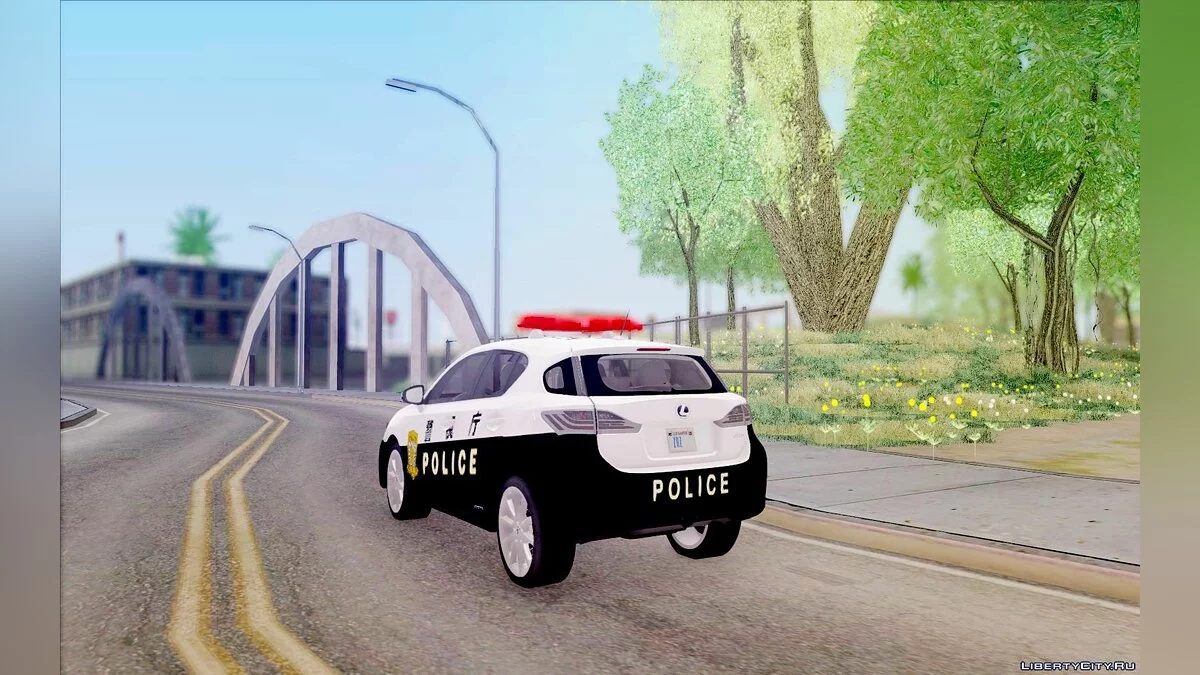 Lexus CT200H Japanese Police / GTA San Andreas