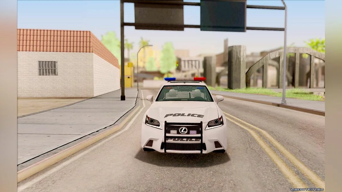Lexus GS350 F Sport Серія IV Поліція 2013 / GTA San Andreas