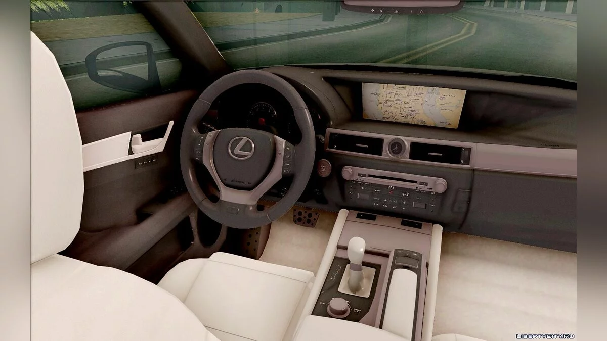 Lexus GS350 F Sport Серія IV Поліція 2013 / GTA San Andreas