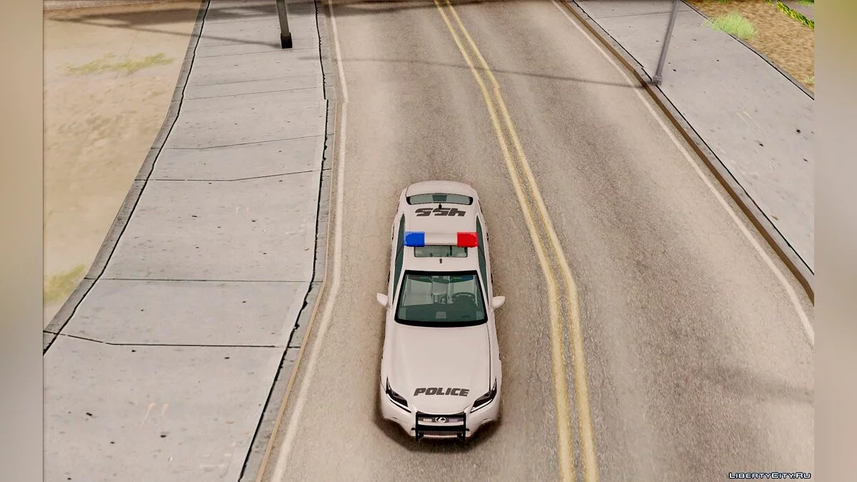 Lexus GS350 F Sport Серія IV Поліція 2013 / GTA San Andreas
