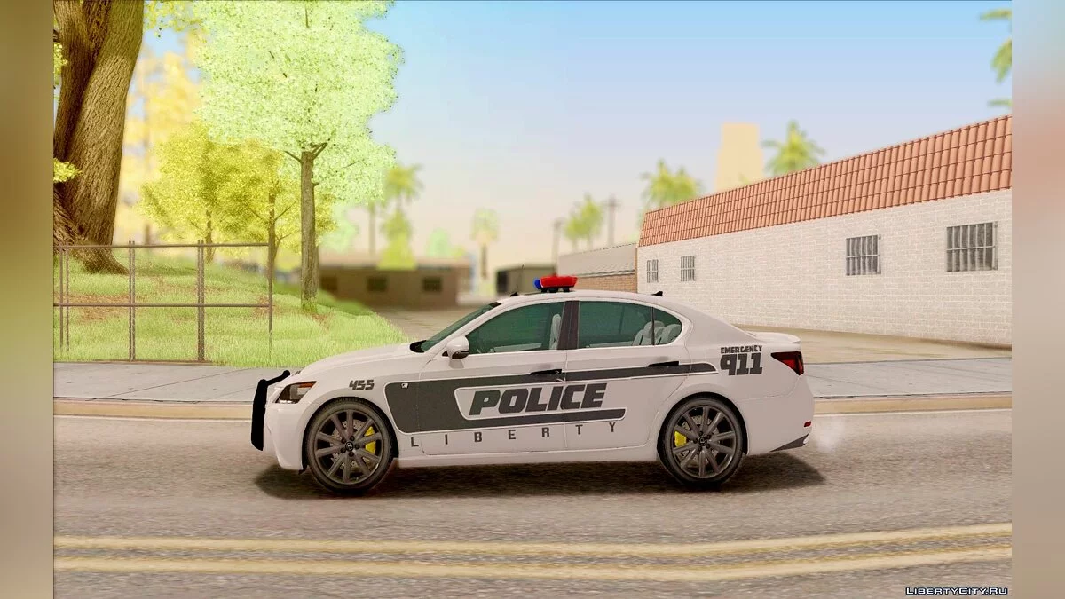 Lexus GS350 F Sport Серія IV Поліція 2013 / GTA San Andreas