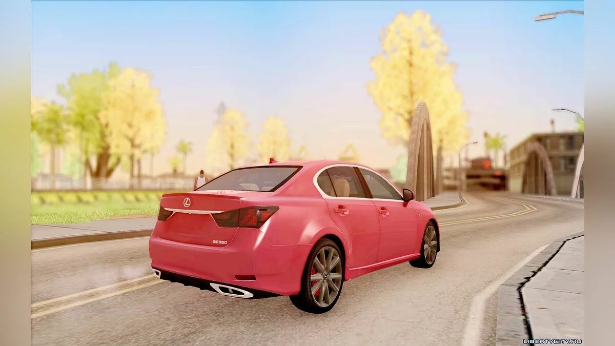 Lexus GS350 / GTA San Andreas