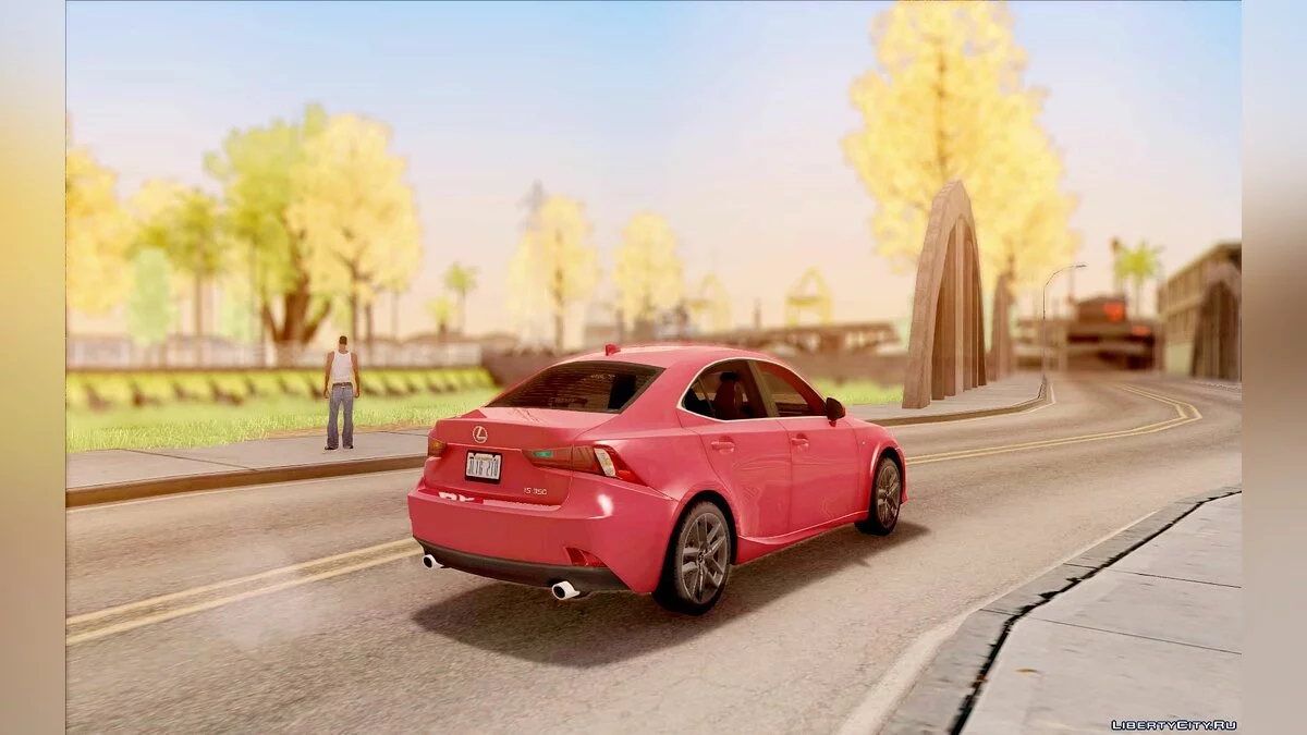 لكزس IS350 F-SPORT 2014 / جي تي إيه سان أندرياس