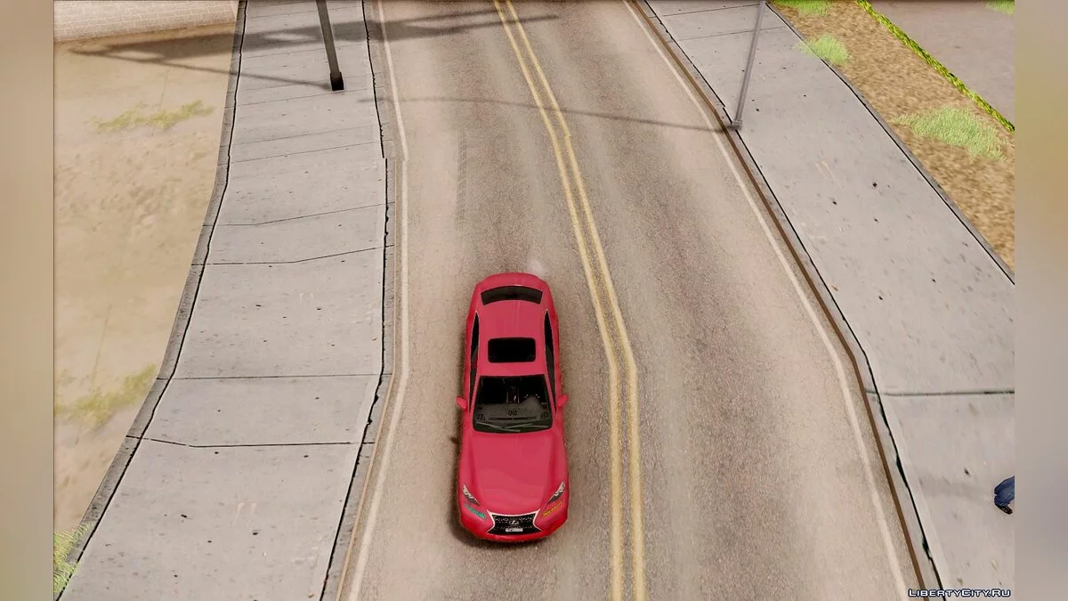 لكزس IS350 F-SPORT 2014 / جي تي إيه سان أندرياس