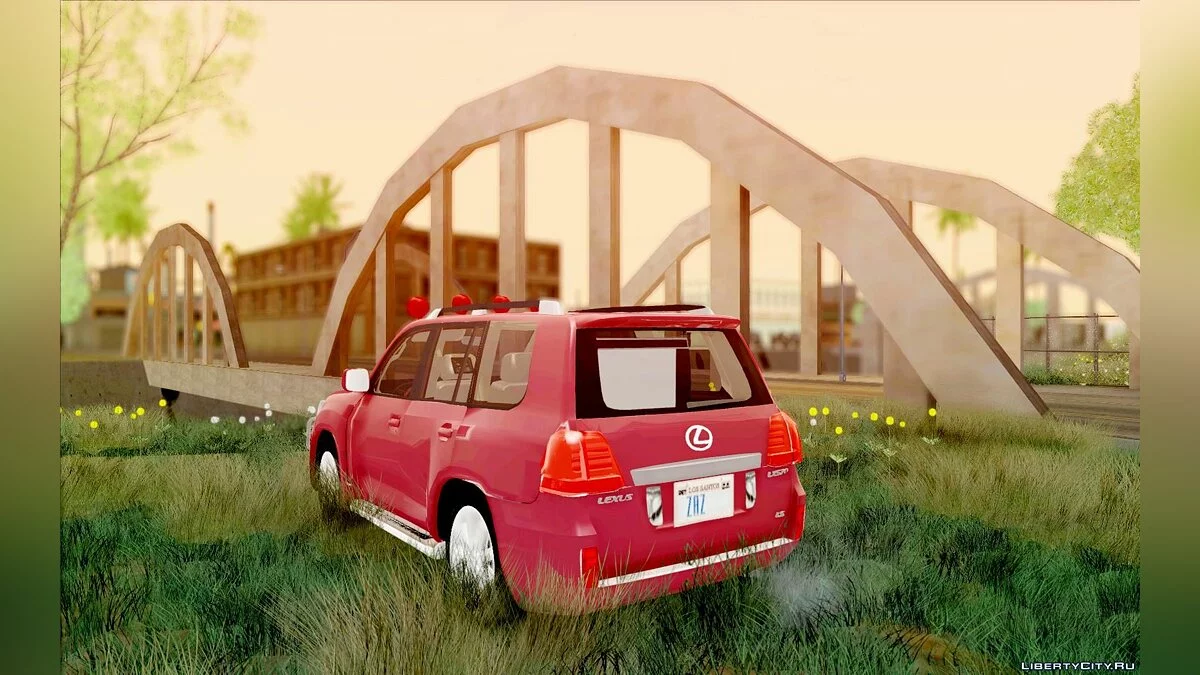 Lexus LX570 / GTA San Andreas