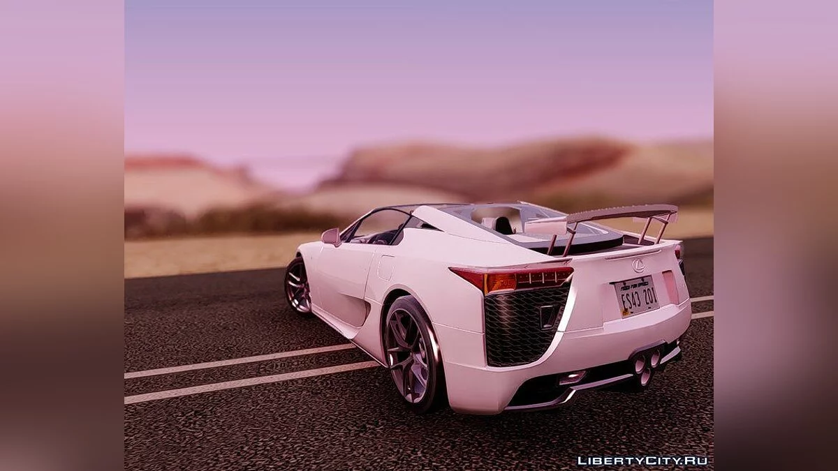 2013 Lexus LFA Roadster / GTA San Andreas