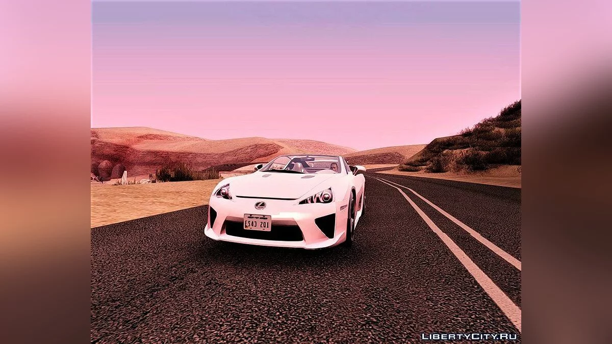 2013 Lexus LFA Roadster / GTA San Andreas