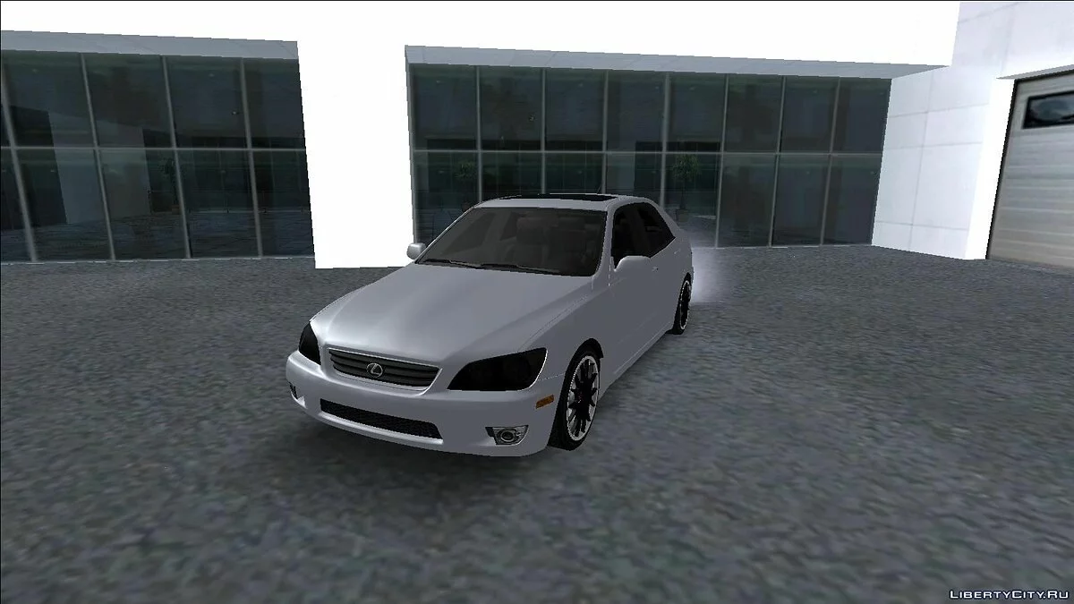 Lexus is300 with BBS RE Rims / GTA San Andreas