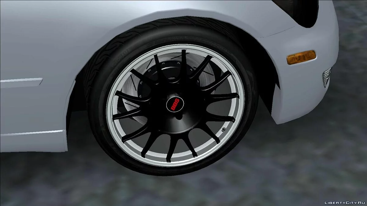 Lexus is300 with BBS RE Rims / GTA San Andreas