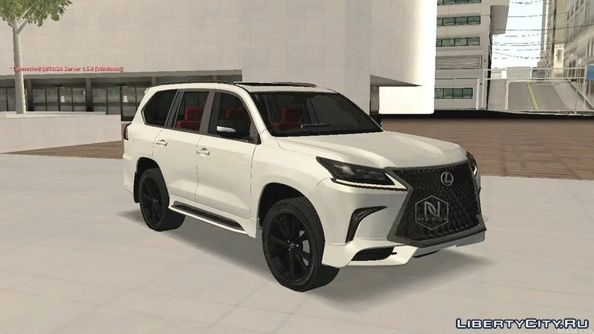 Lexus LX570 Black Edition 2019 / GTA San Andreas