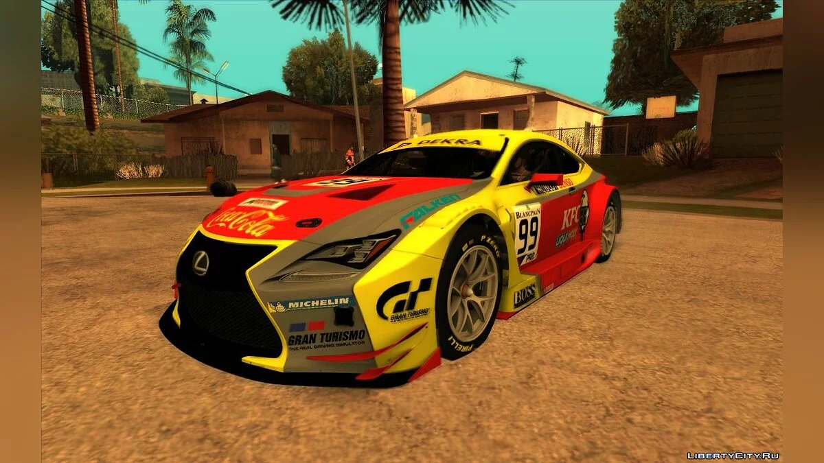 Lexus RC-F GT3 [RHA] / GTA San Andreas