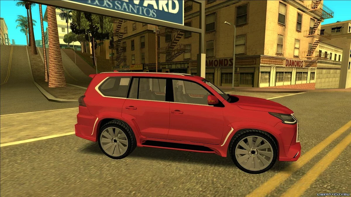 2016 Lexus LX-570 Wald / GTA San Andreas