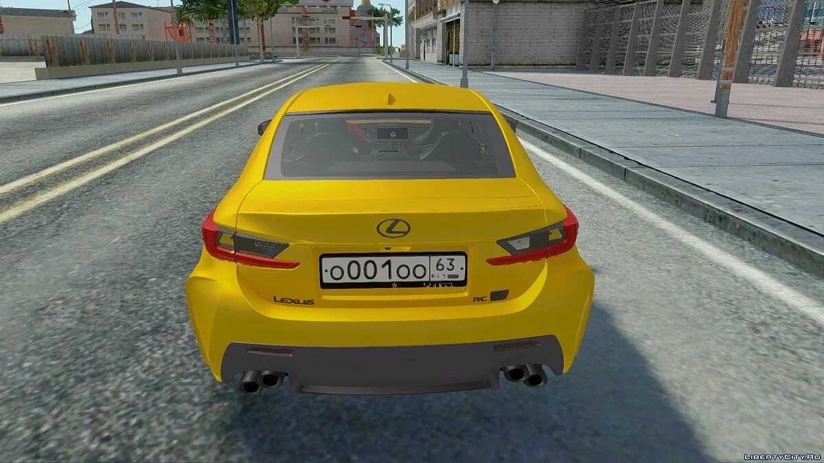 Lexus RC-F 2017 / GTA San Andreas