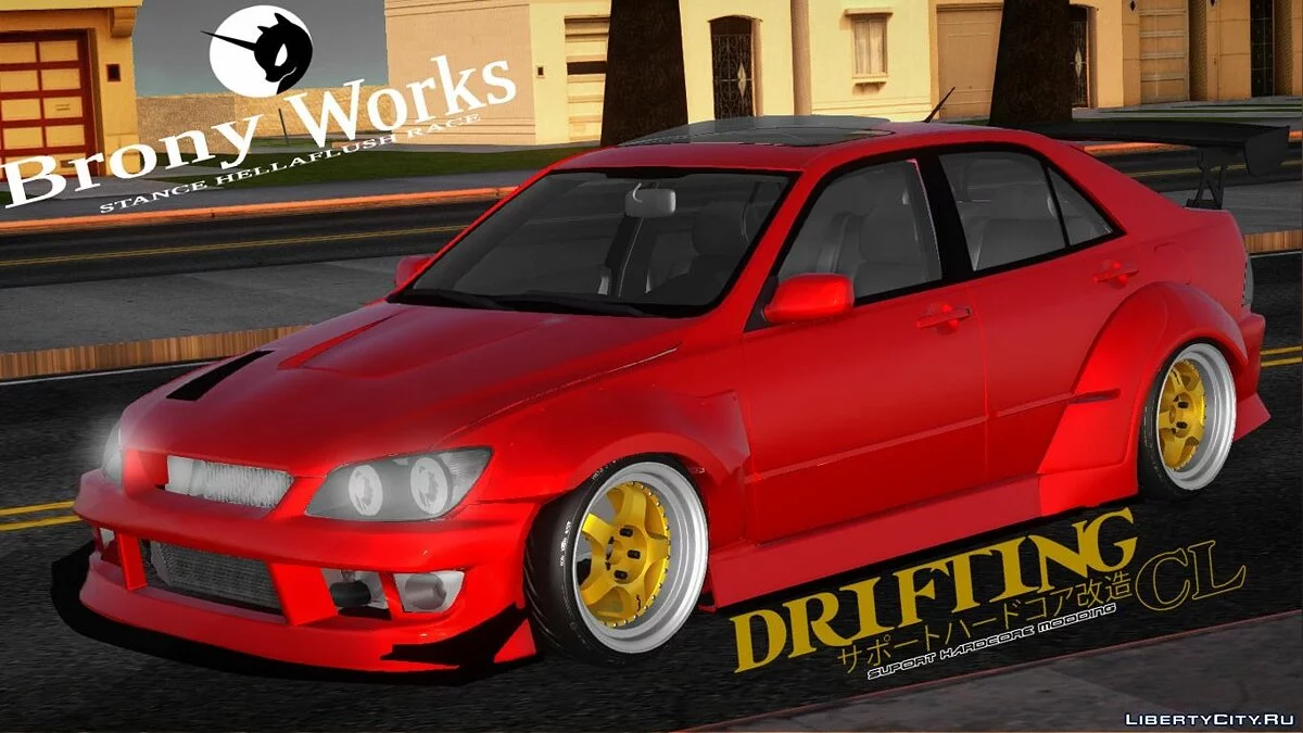 Lexus IS300 Construção de Rua / GTA San Andreas
