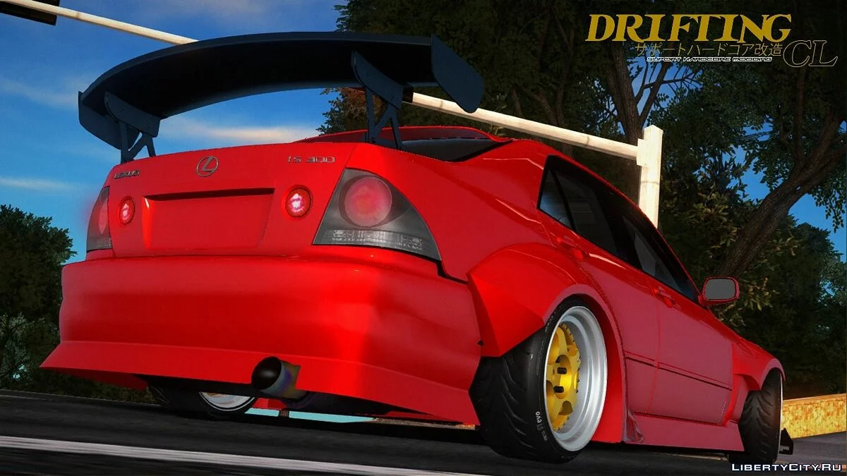 Lexus IS300 Construção de Rua / GTA San Andreas