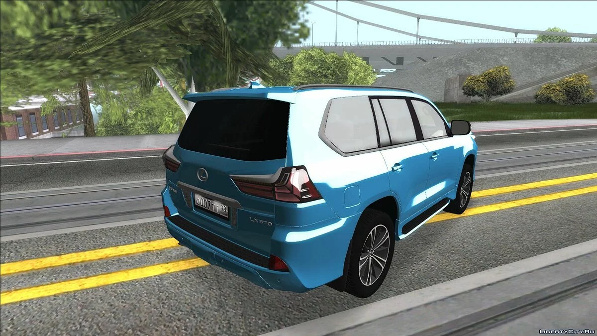 Lexus LX570 / GTA San Andreas