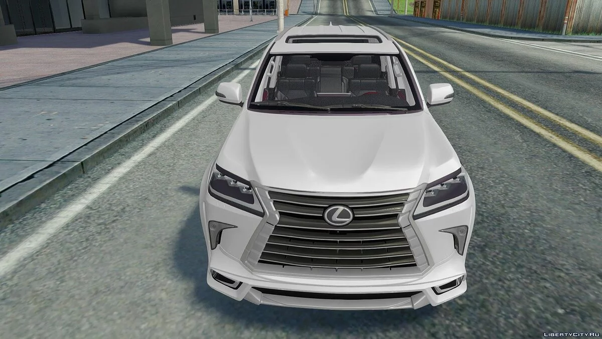 Lexus Lx570 Wald / GTA San Andreas
