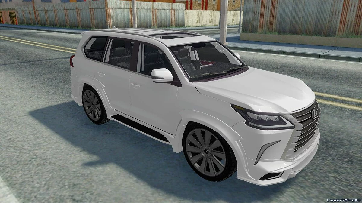 Lexus Lx570 Wald / GTA San Andreas
