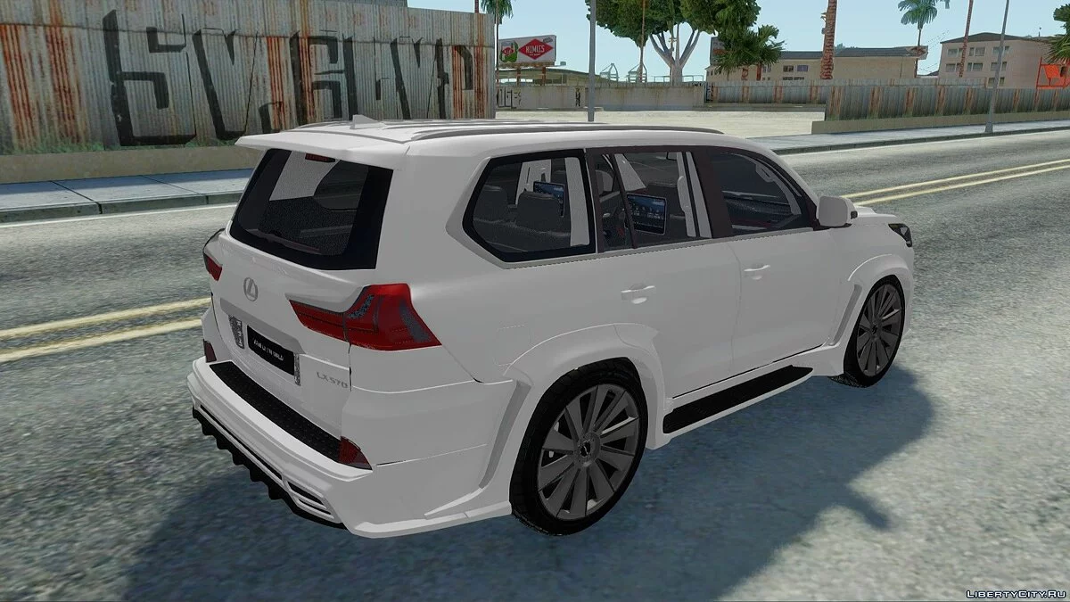 Lexus Lx570 Wald / GTA San Andreas