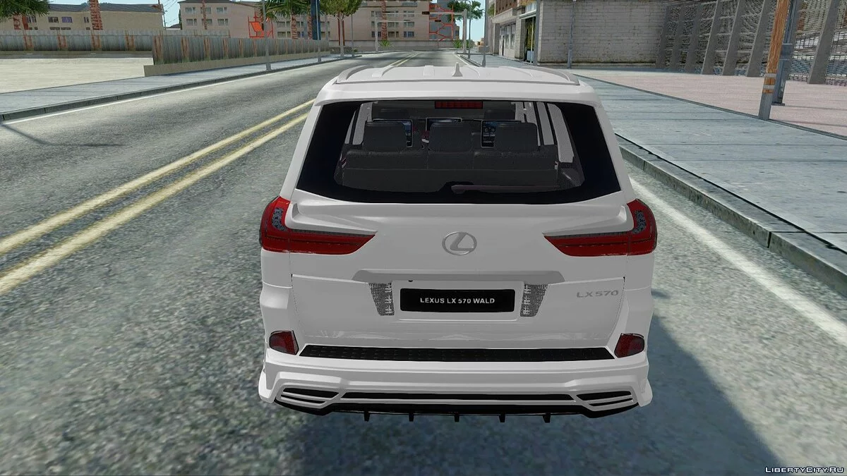 Lexus Lx570 Wald / GTA San Andreas