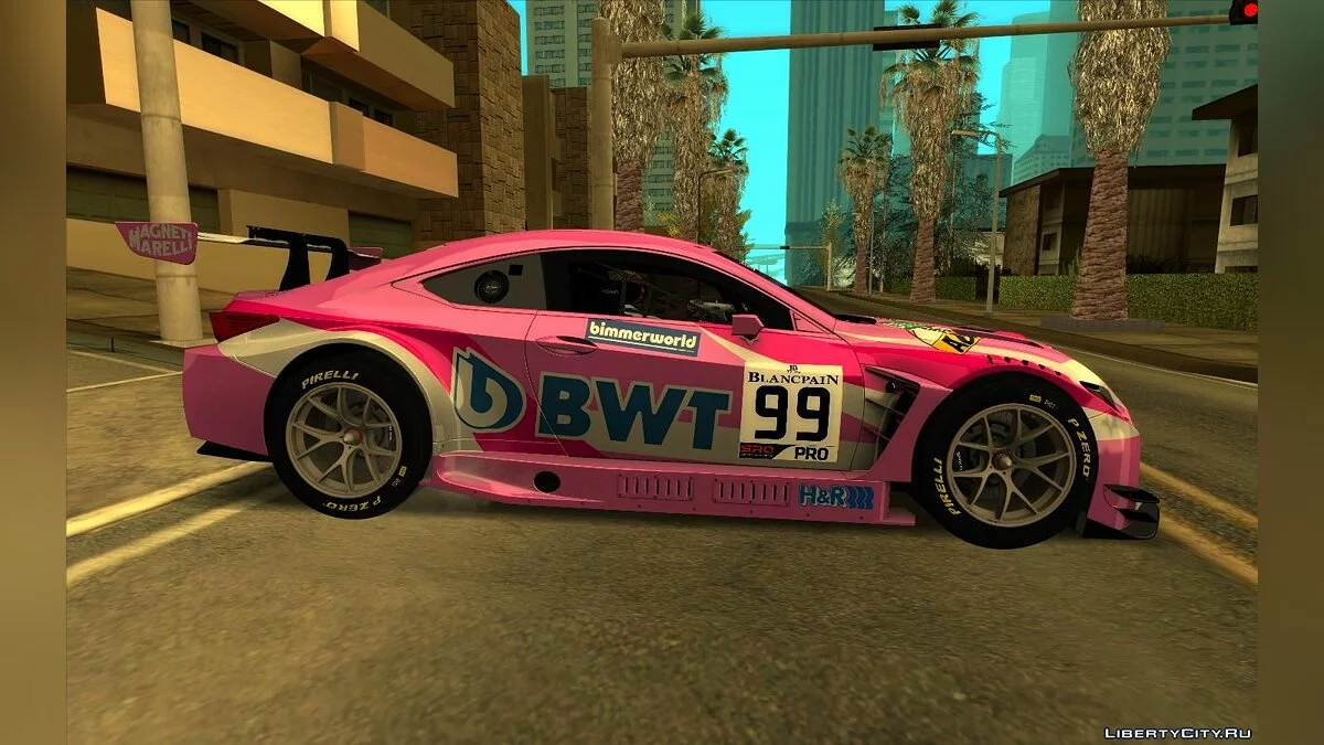 Lexus RC-F GT3 / GTA San Andreas