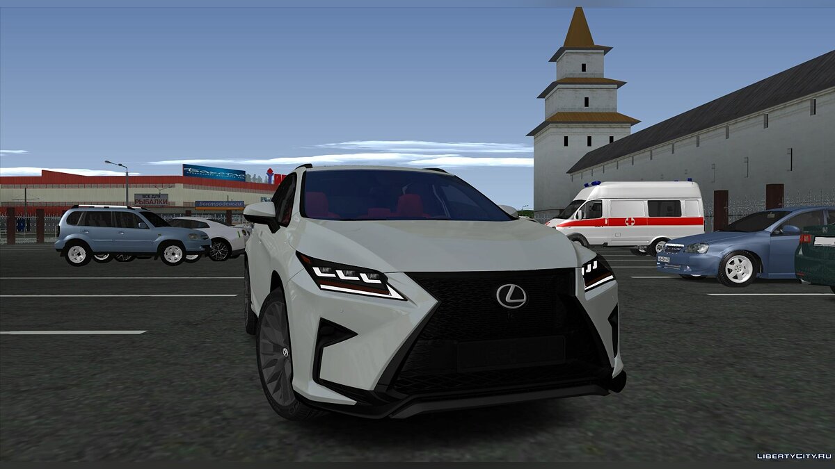 Lexus RX 450h для GTA San Andreas