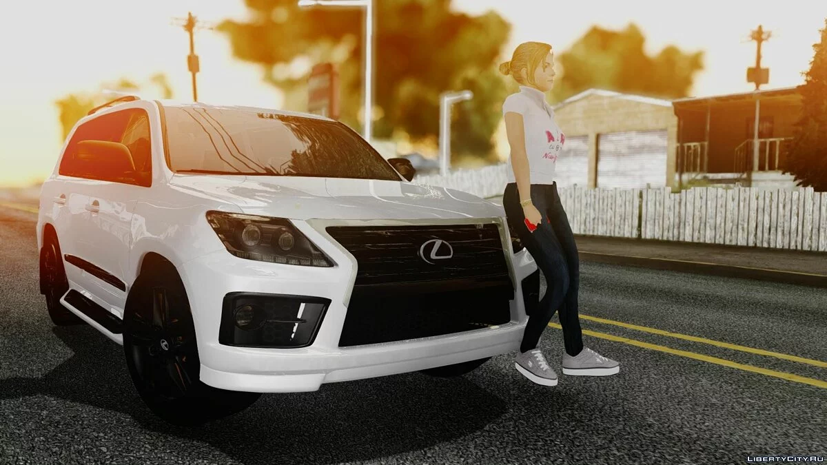 لكزس LX 570 / جي تي إيه سان أندرياس