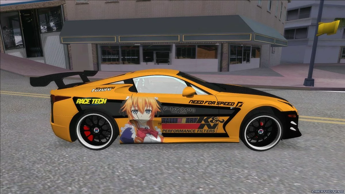 Lexus LFA 2010 Yamai Sister Itasha / GTA San Andreas