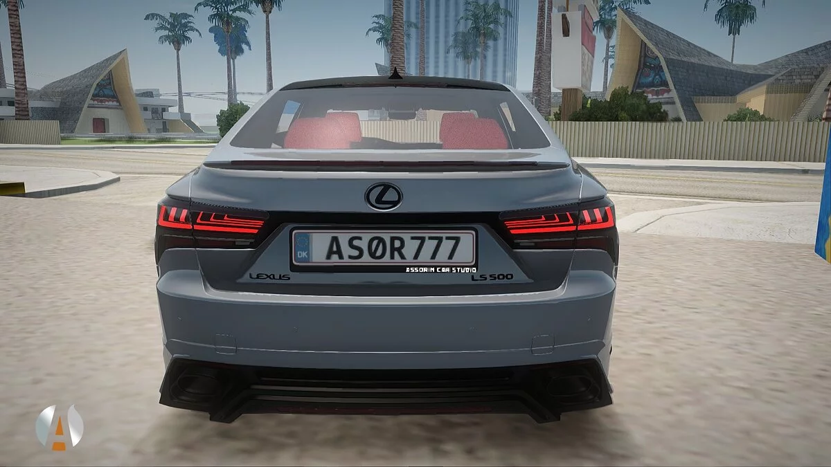 2021 لكزس LS500 Waldls / جي تي إيه سان أندرياس