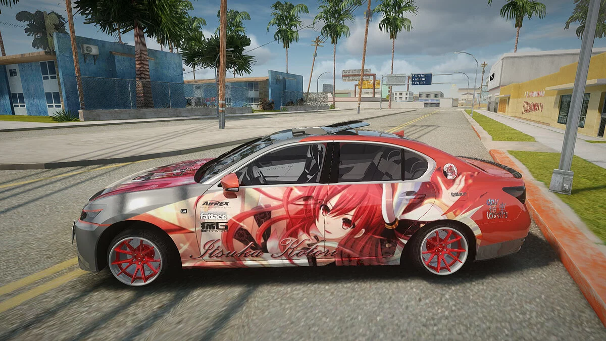 Lexus GS350 Stance Itsuka Kotori / GTA San Andreas