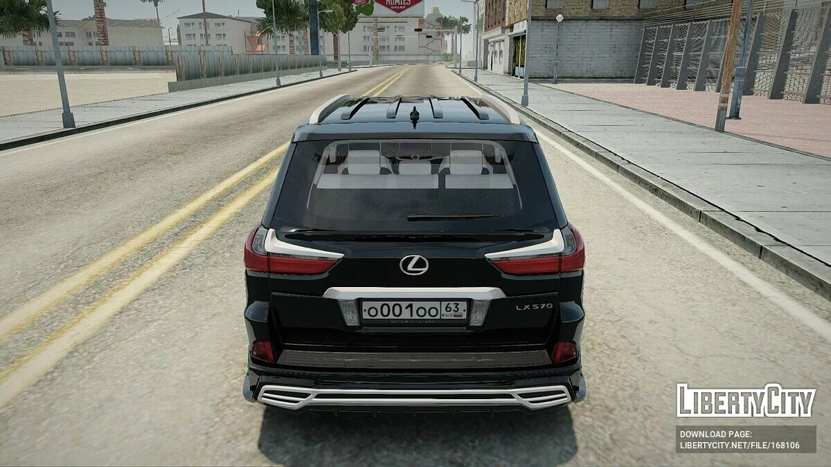 Lexus LX 570 / GTA San Andreas