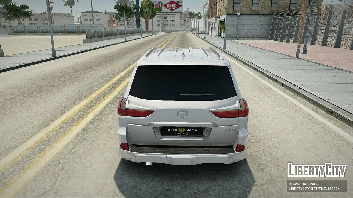 雷克萨斯 LX 570 / GTA San Andreas