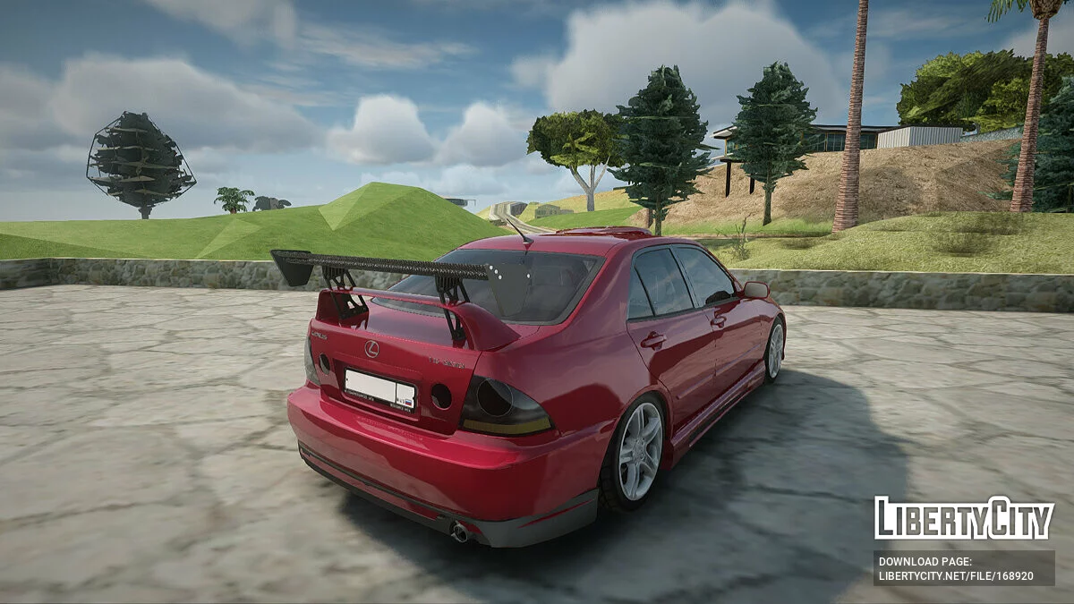 Lexus IS 300 + CCD / GTA San Andreas