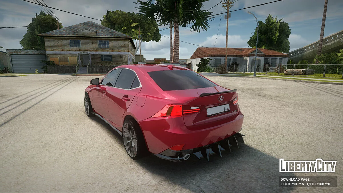 Lexus IS350 + CCD / GTA San Andreas