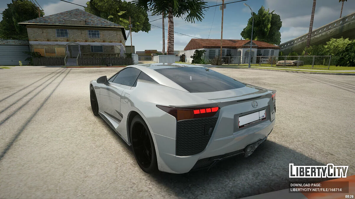 Lexus LFA + CCD / GTA San Andreas