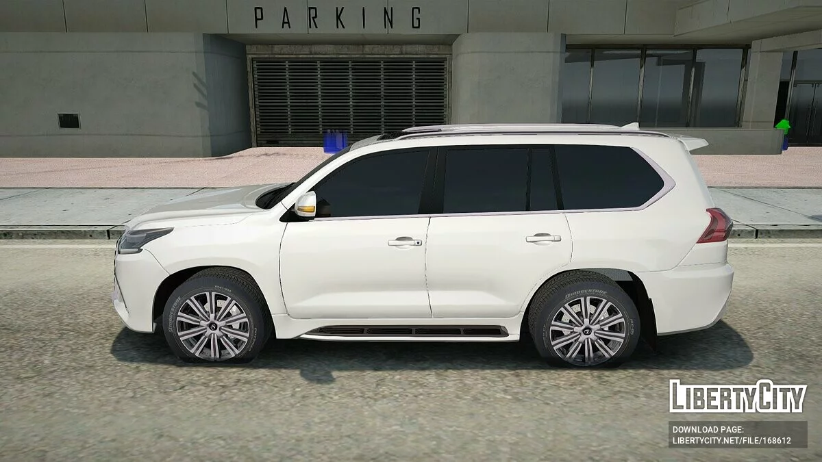 Lexus LX 570 / GTA San Andreas