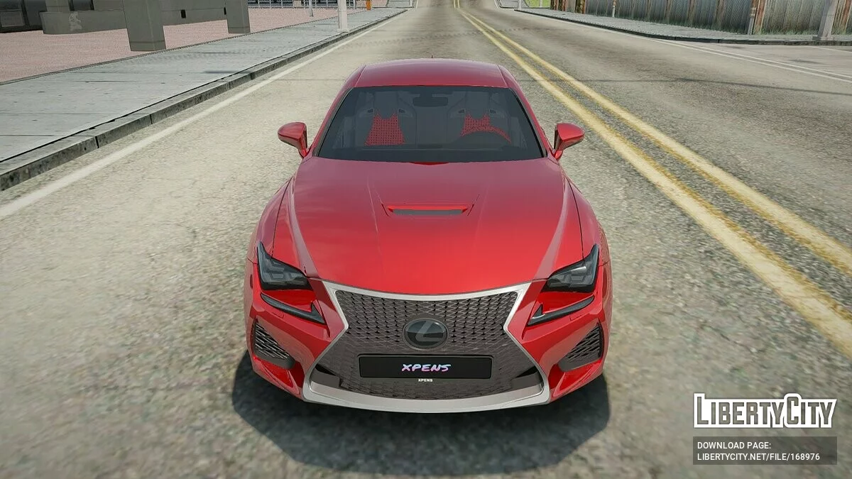 Lexus RC F / GTA San Andreas