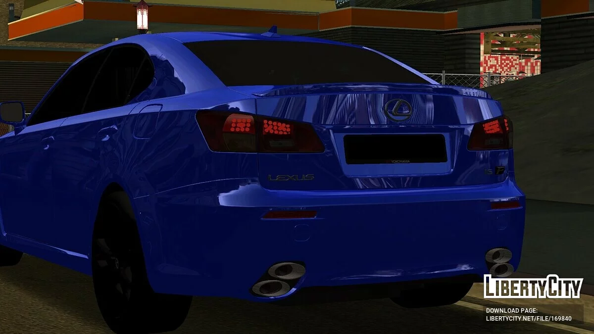 Lexus IS-F / GTA San Andreas