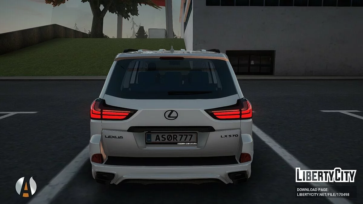Lexus LX570 KHANN II / GTA San Andreas