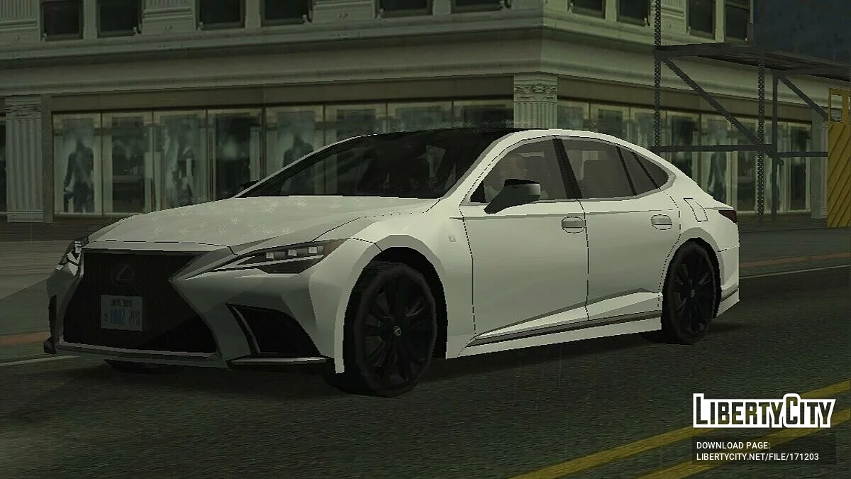 2021 Lexus LS 500 F Sport / GTA San Andreas