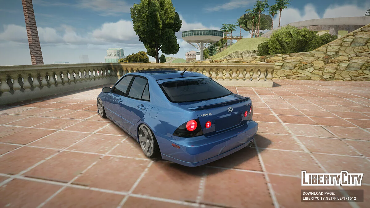 雷克萨斯IS300 Hellaflush / GTA San Andreas