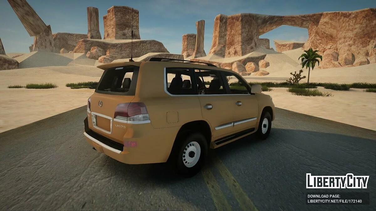 Lexus LX 570 2015 / GTA San Andreas