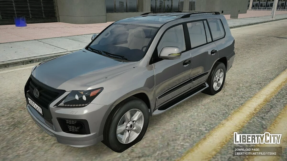 Lexus LX 570 Supercharged 2012 / GTA San Andreas