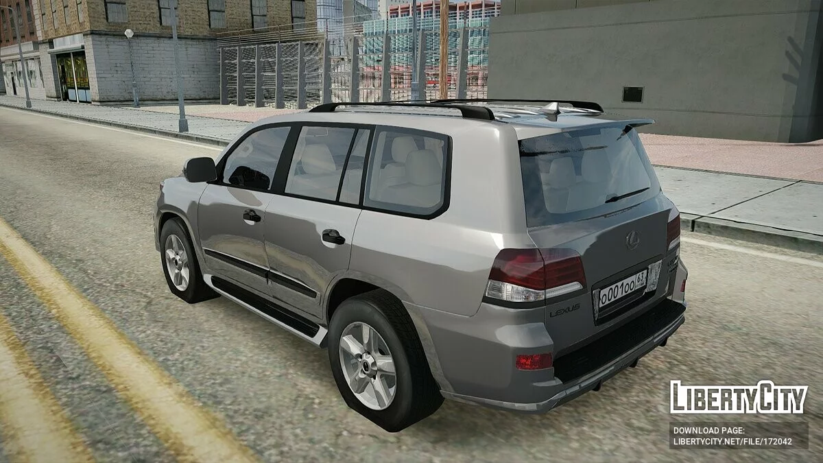Lexus LX 570 Supercharged 2012 / GTA San Andreas