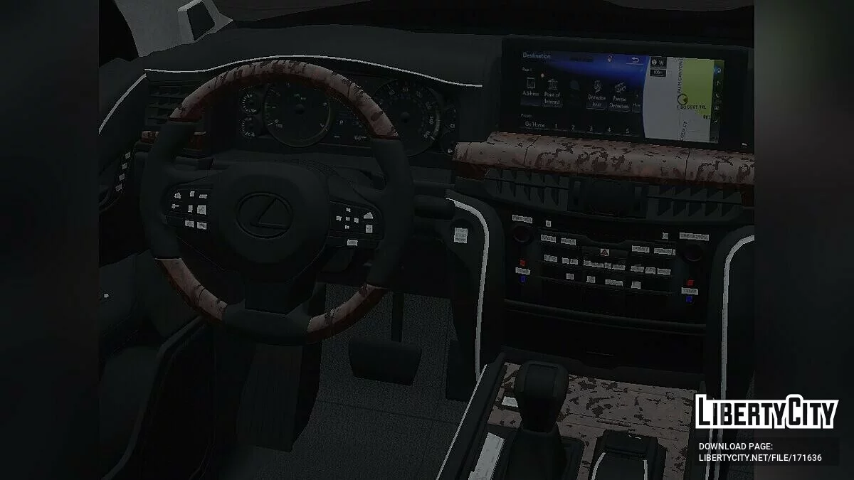Lexus LX570 2018 / GTA San Andreas