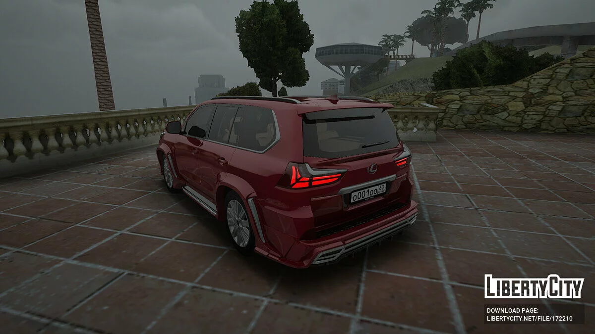 Lexus LX570 / GTA San Andreas